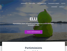 Tablet Screenshot of elli.fi